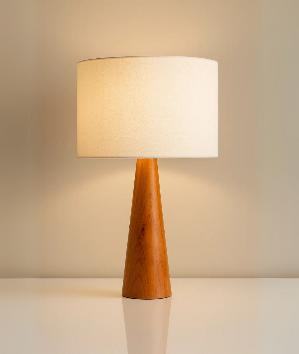 OAK TABLE LAMP