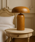 GlowCap Wooden Lamp