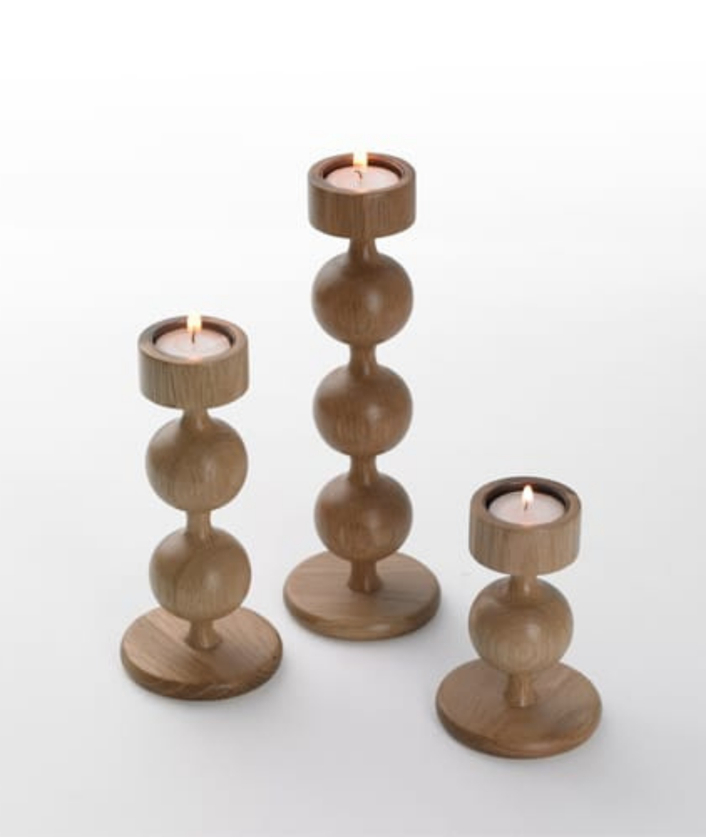WoodAura Candlestick Stand (3 PIECE)