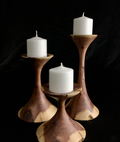 Triple Woodland Candlestick Holder (Set of 3)