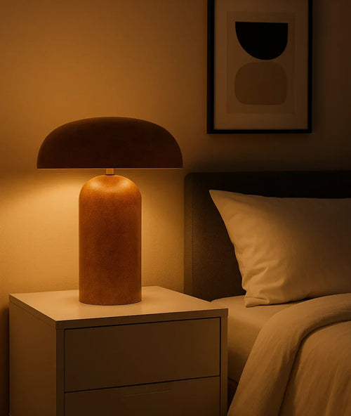 GlowCap Wooden Lamp