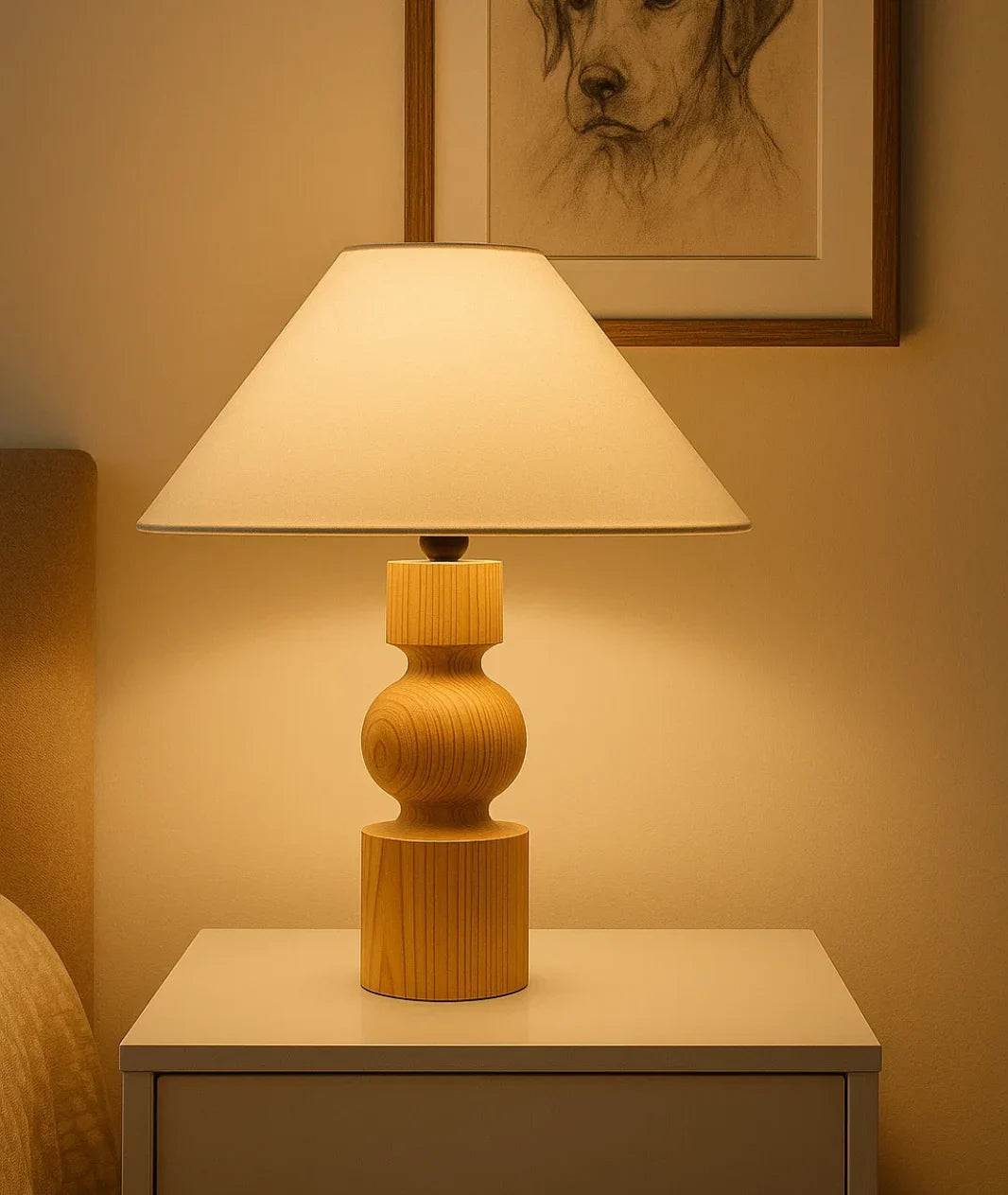 Romeo Wooden lamp