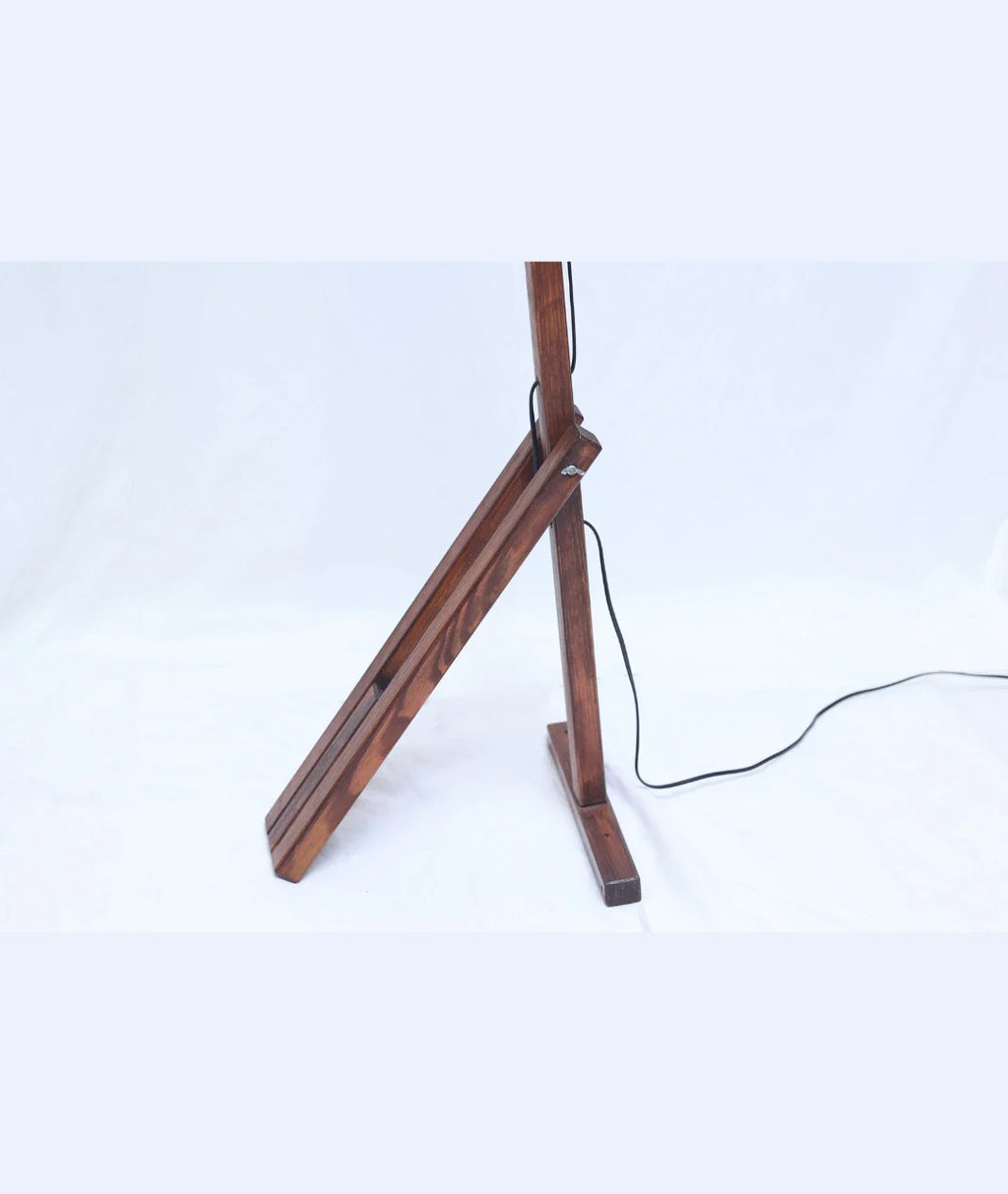 The Happy Floor Wooden Lamp