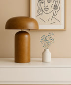 GlowCap Wooden Lamp