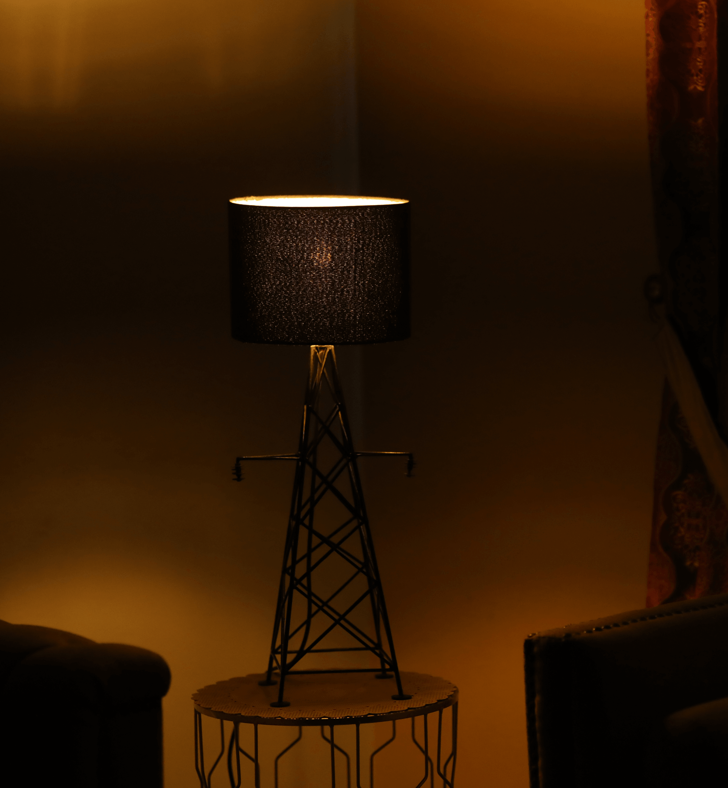 Main Power Tower Table Lamp for Work and Play