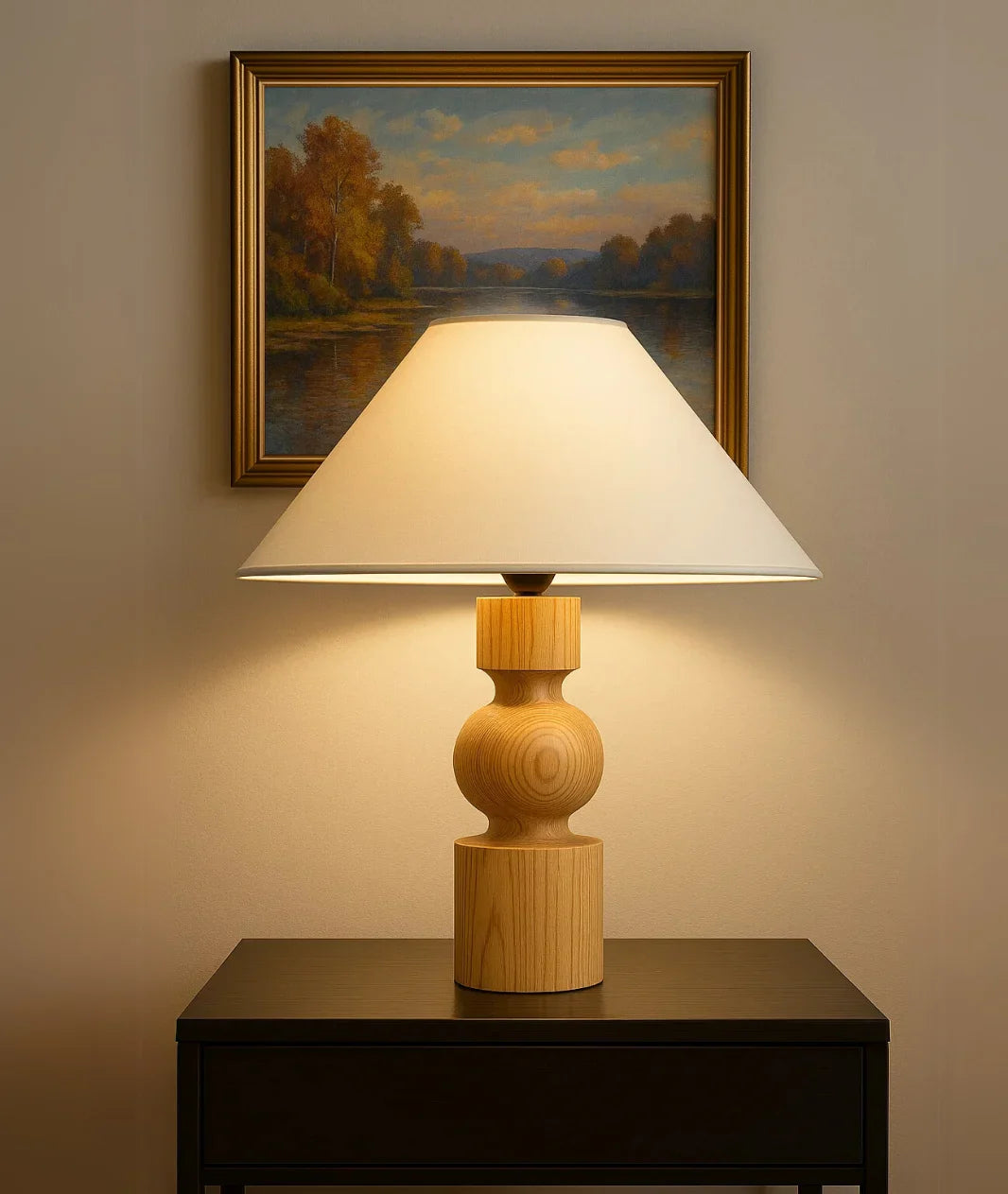 Romeo Wooden lamp