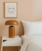 GlowCap Wooden Lamp