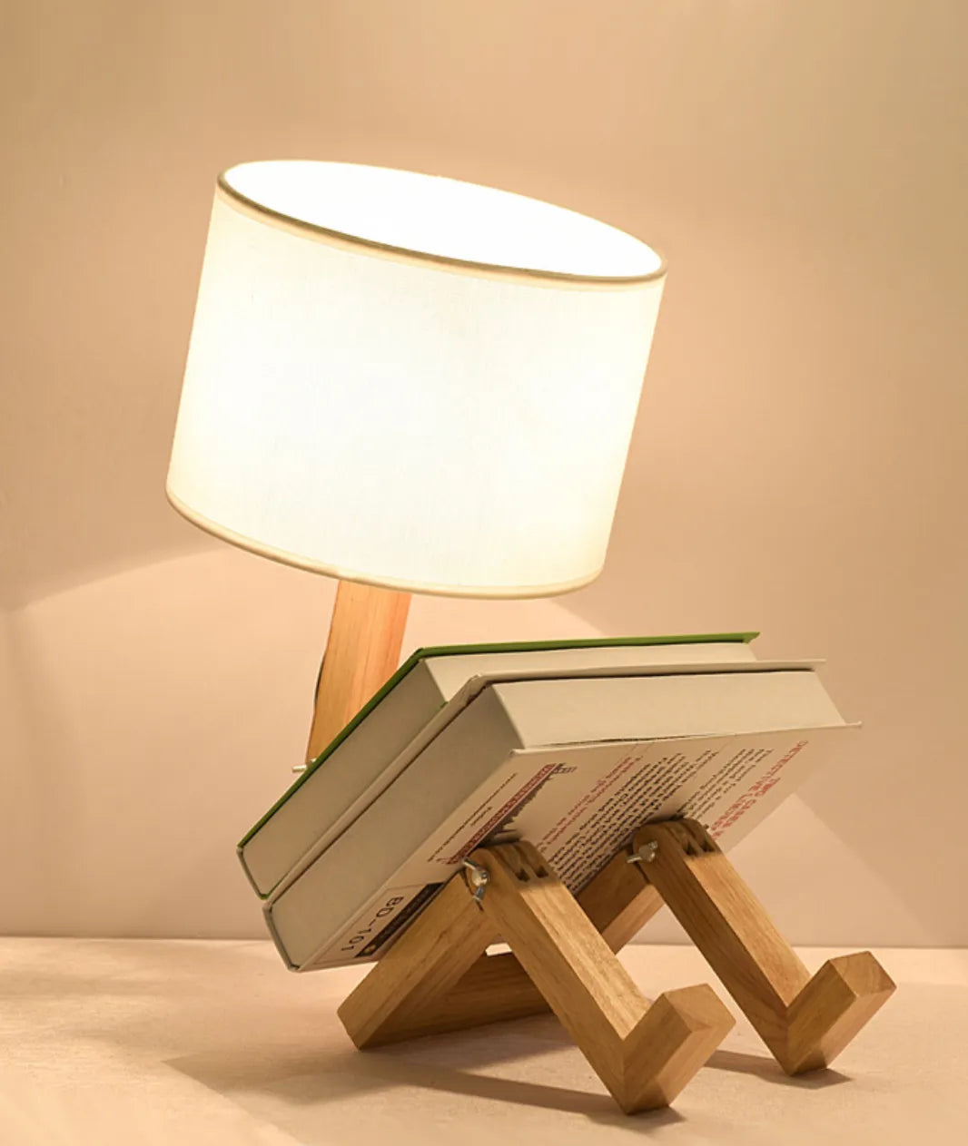 Nostalgic Totally Customize Wooden Lamp