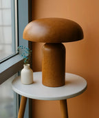 GlowCap Wooden Lamp