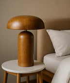 GlowCap Wooden Lamp