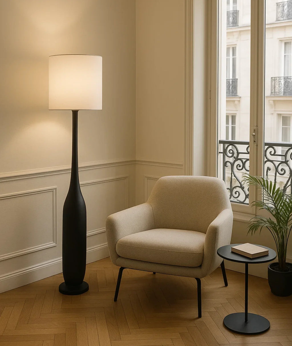 Modern Wooden Briar Standing Lamp
