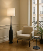 Modern Wooden Briar Standing Lamp