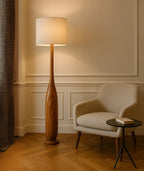 Modern Wooden Briar Standing Lamp