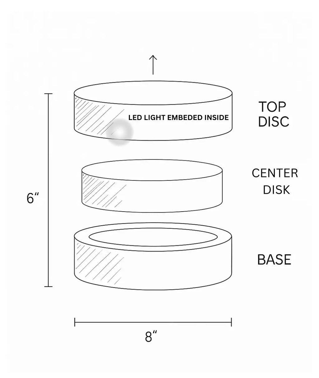 Wooden log Cutting Lamp
