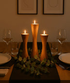 Wooden Candle Holder