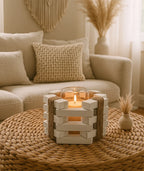 WoodLock Candle Holder