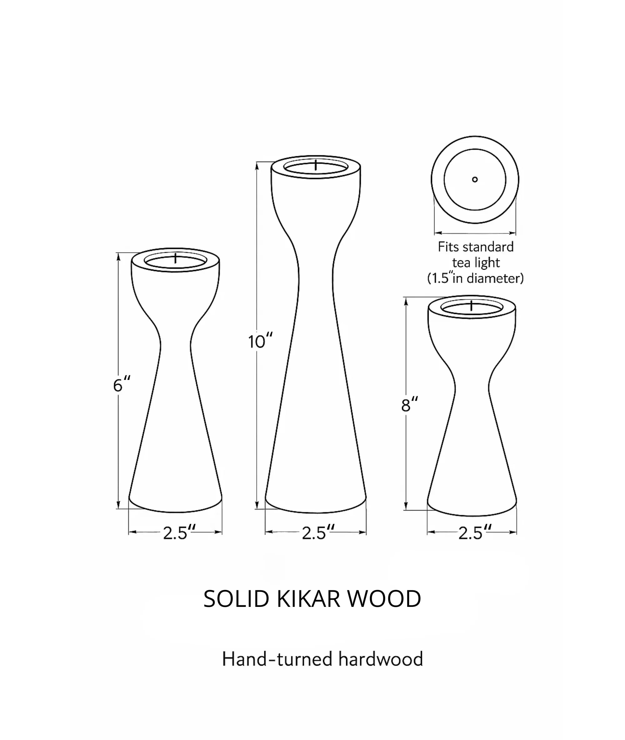 Pillar Tea-Lights Candle Holder