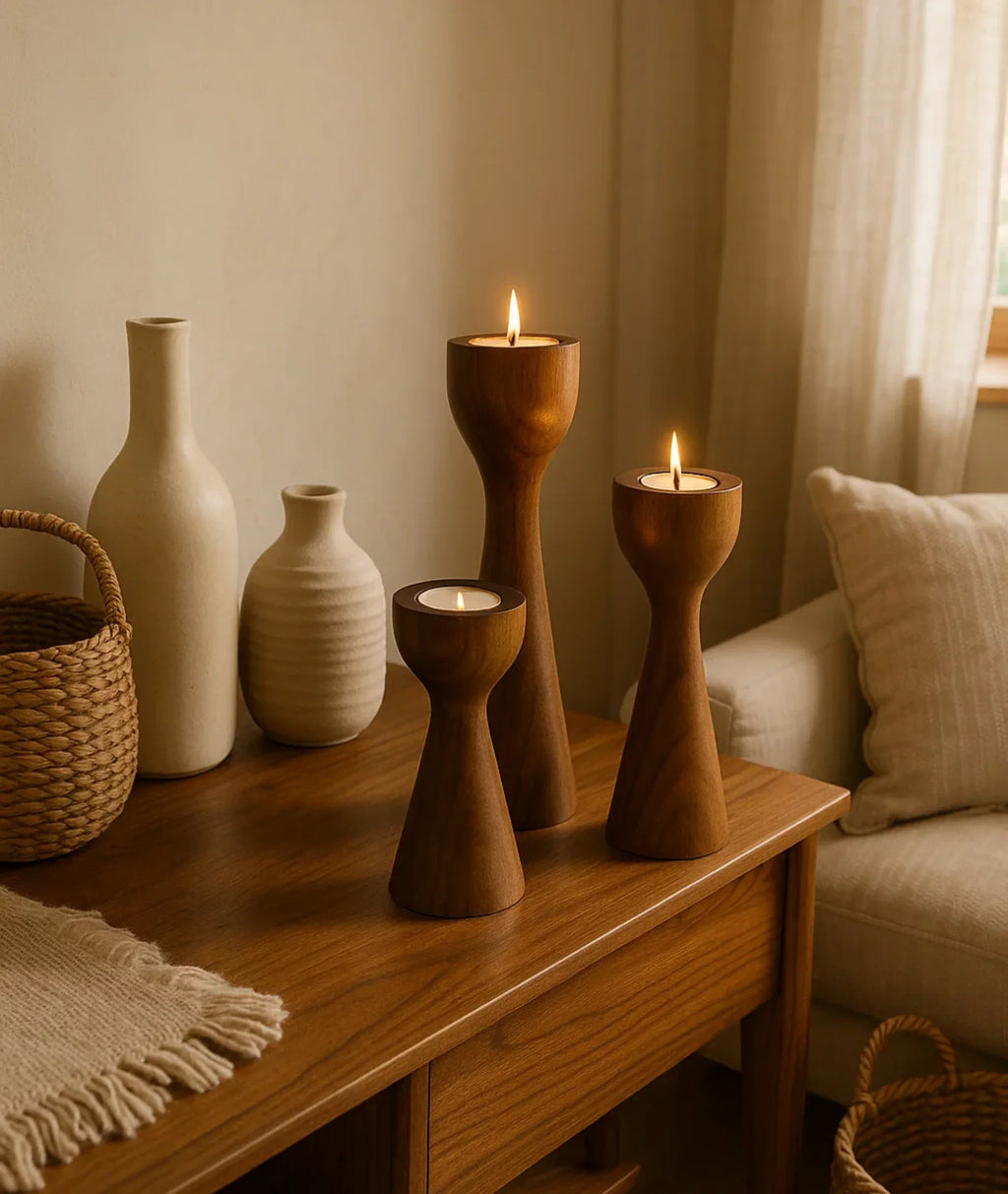 Pillar Tea-Lights Candle Holder
