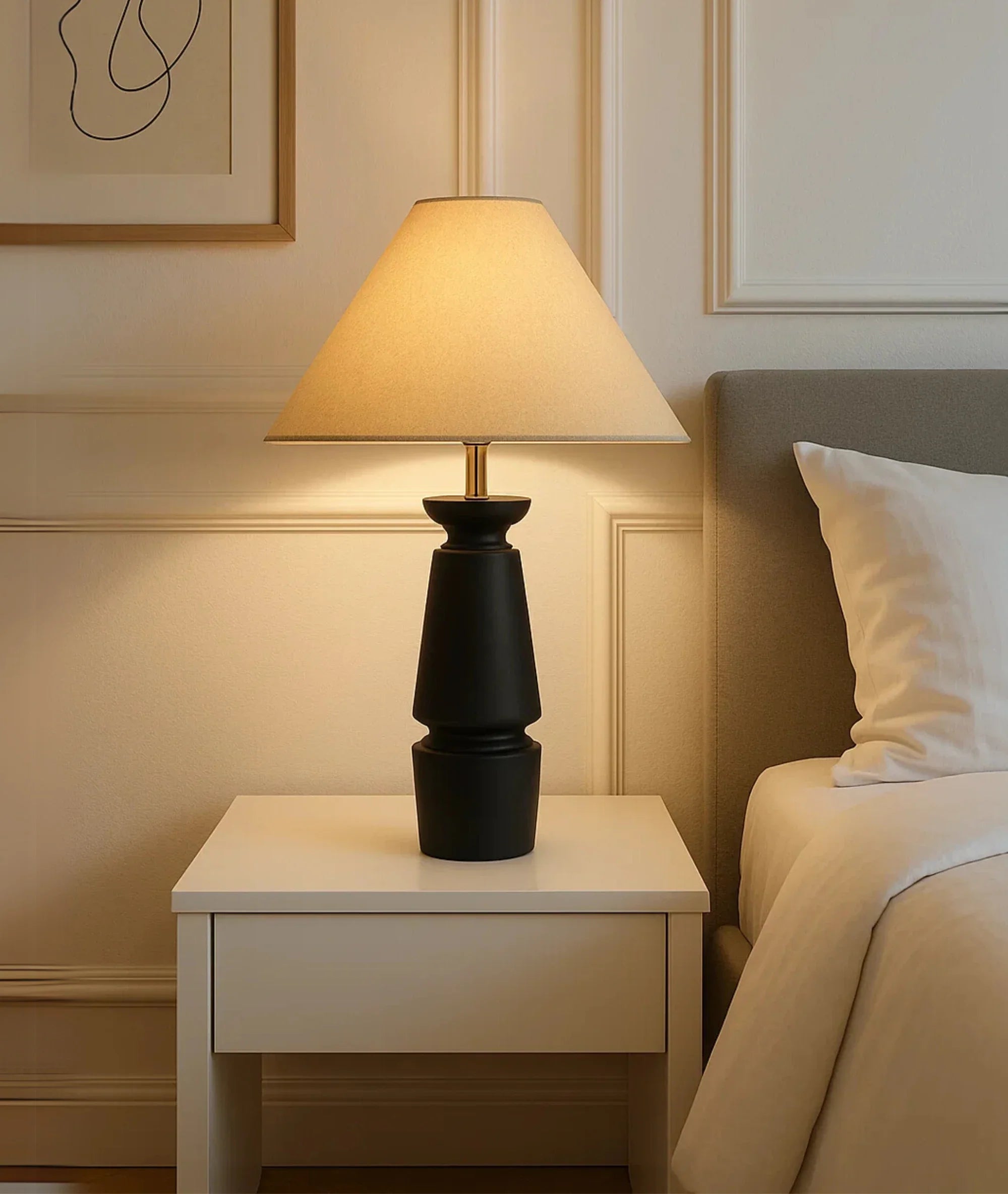 Rhodes Wooden Lamp