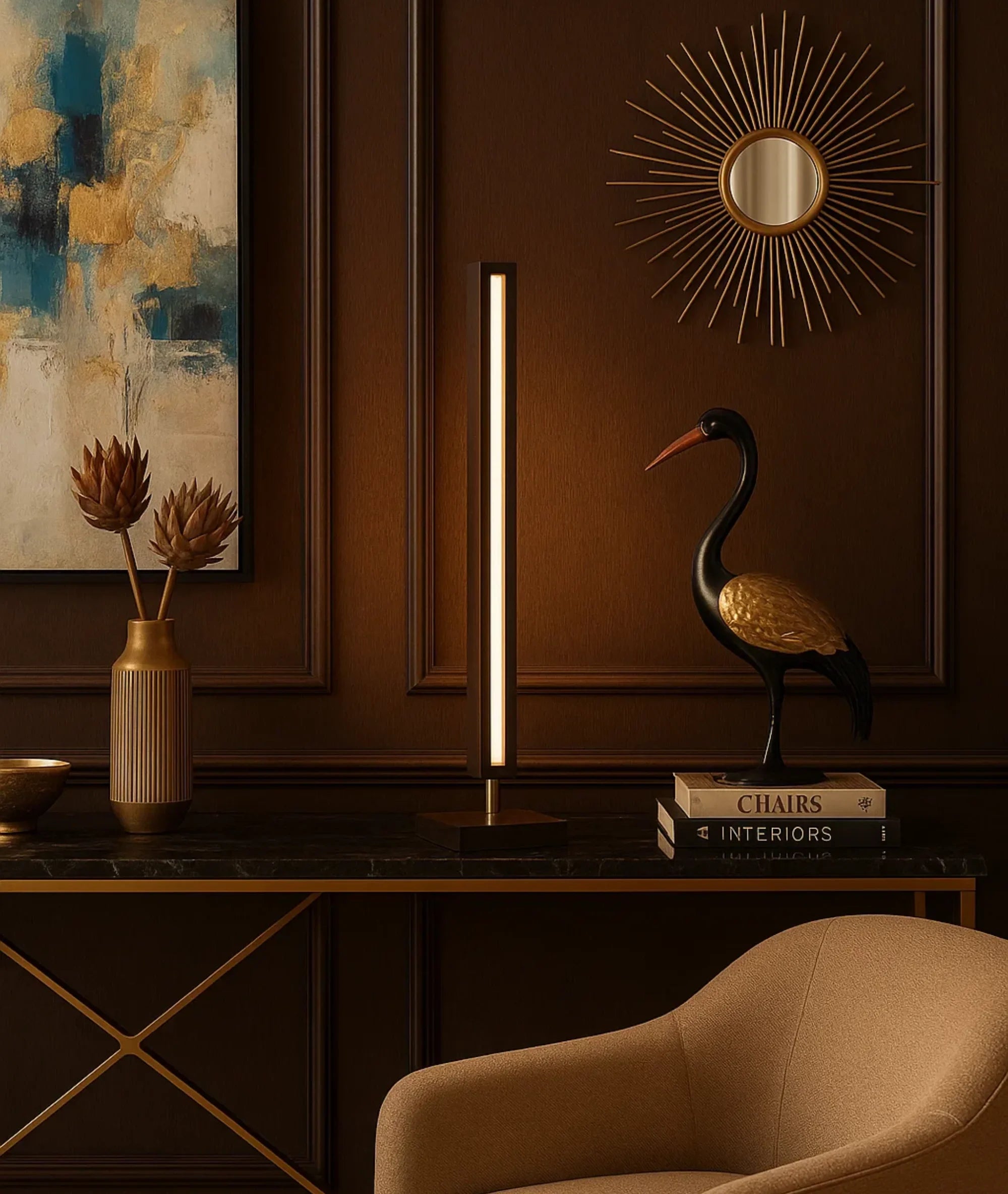 The Minimal Floor and Table light