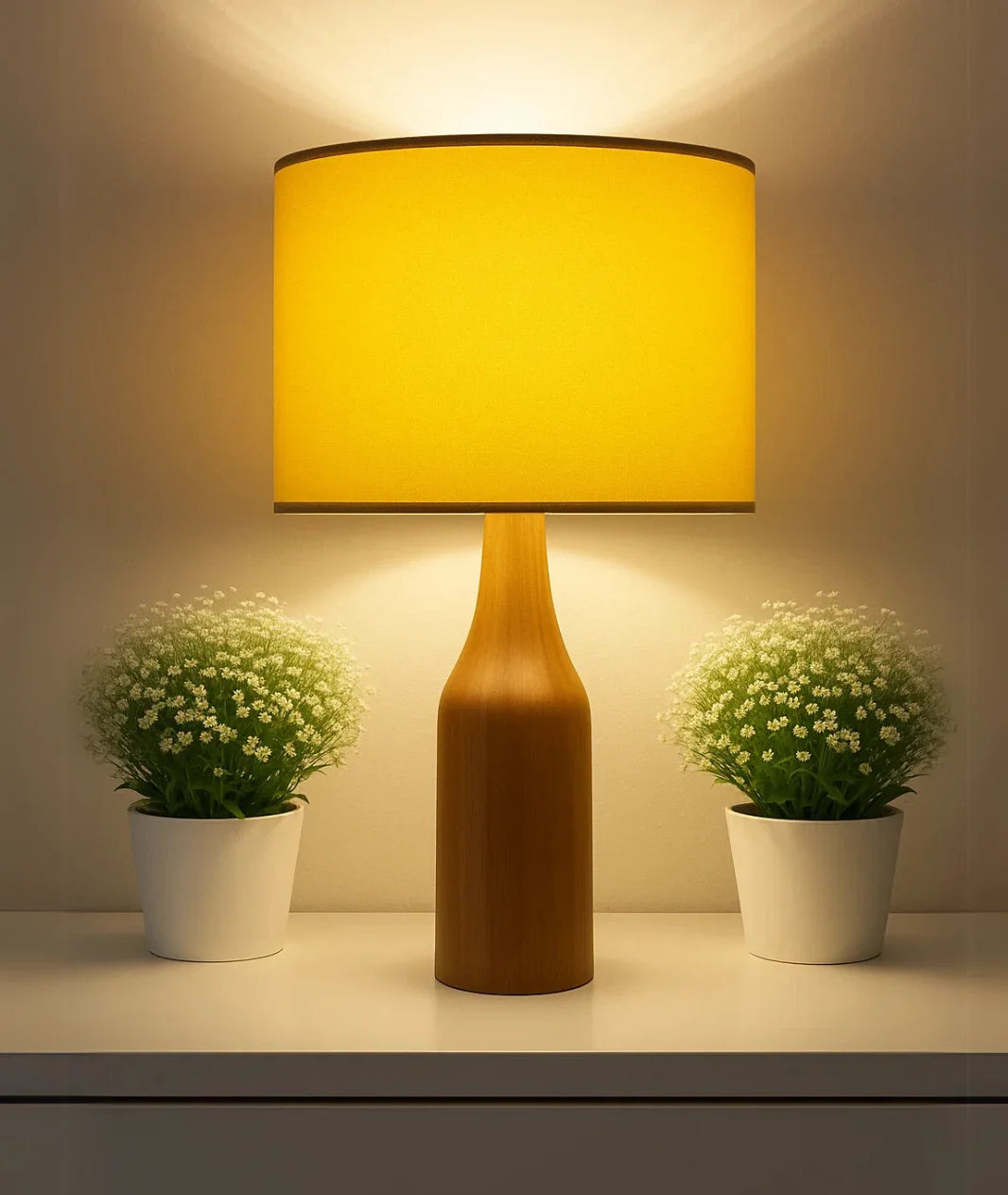 VECTOR  Table Lamp | Wooden Bedside Lamp