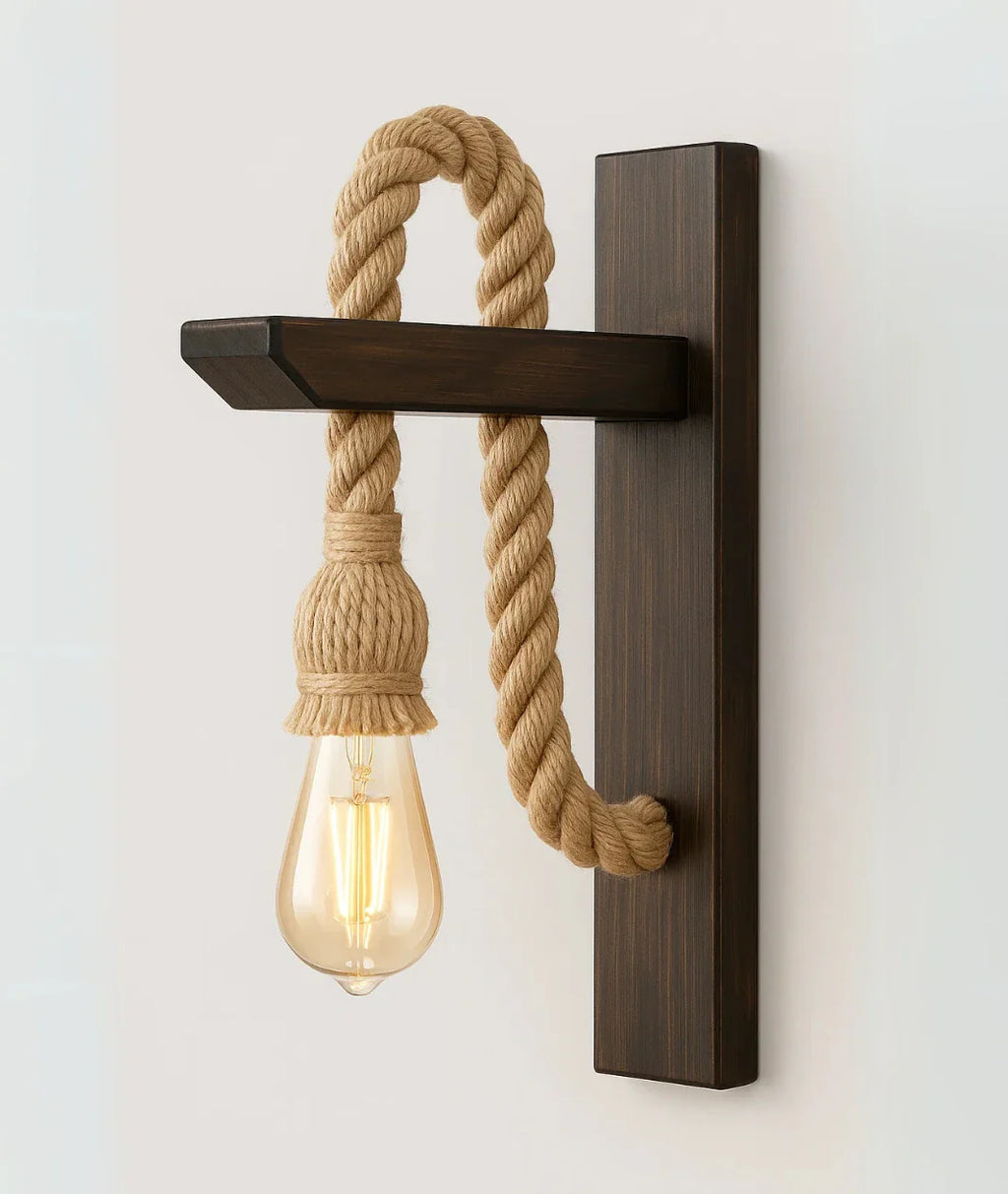 Rope Wall Hanging Sconce